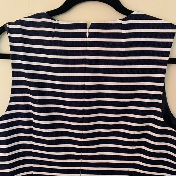 Striped navy and white J. Crew dress - Picture 5 of 5